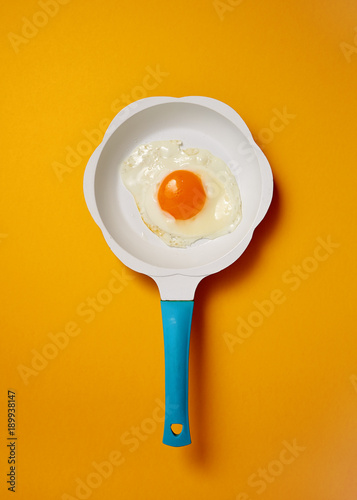 Fried Egg In Frying Pan