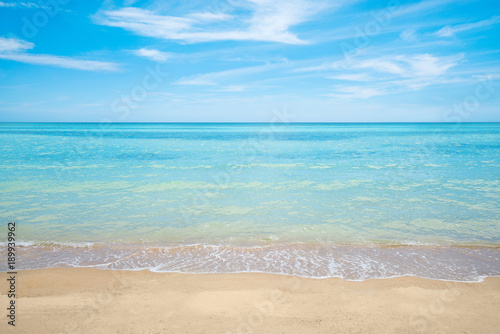 summer beach   sea and sky background