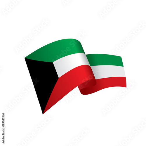 Free Download Kuwait flag, vector illustration - GFXLoad