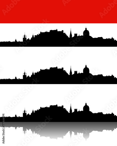 Panorama von Salzburg