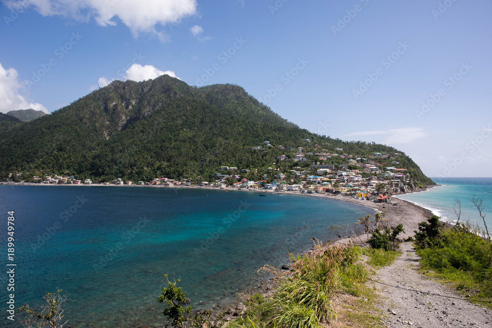 Scotts Head is a village on the southwest coast of Dominica