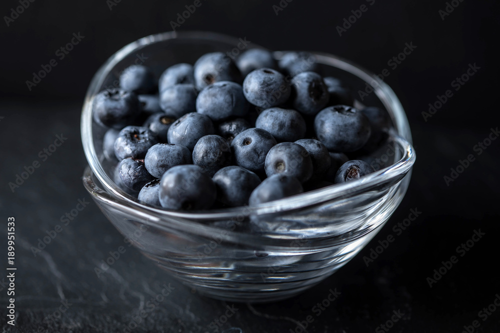 Blueberry antioxidant organic in a bowl. Blueberry antioxidant organic in a bowl.