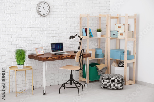 Comfortable home workplace ...