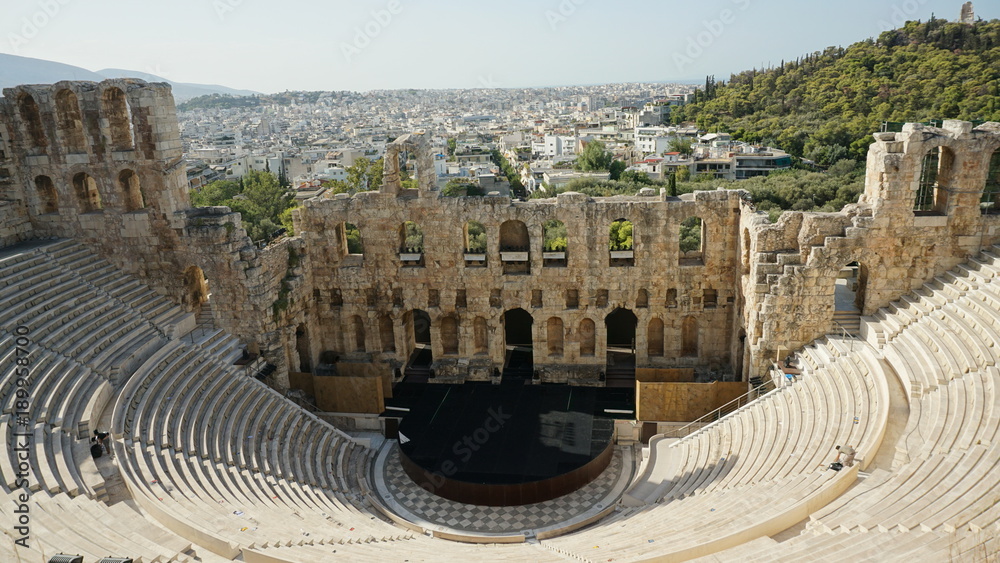Dionysostheater bei Tag 3