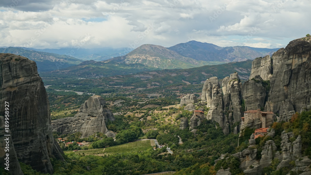 Panorama Meteora - Kloster