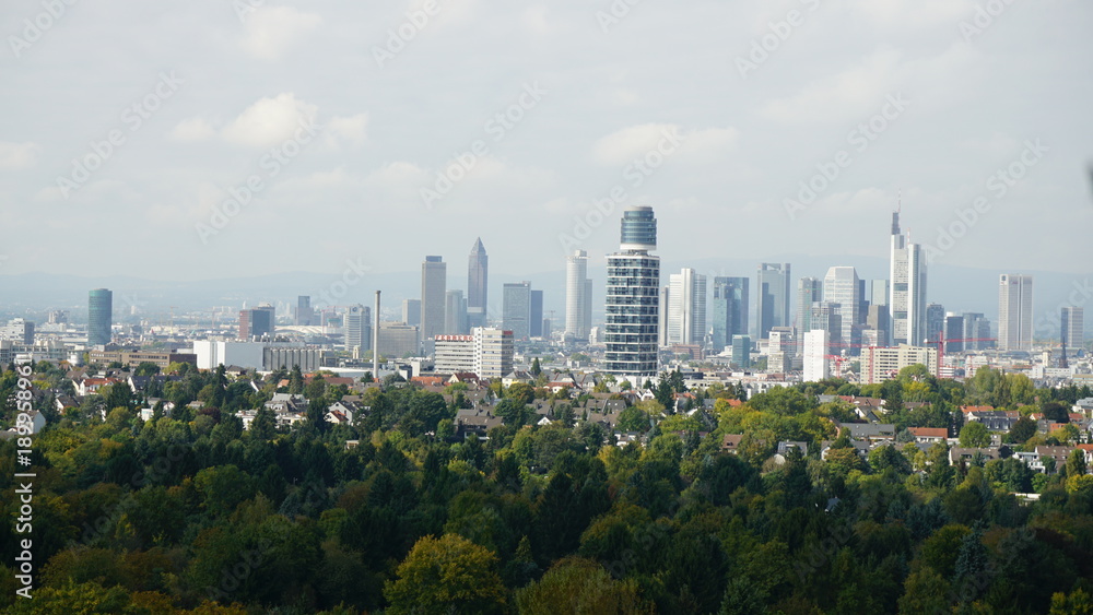 Obraz premium Panorama Frankfurt