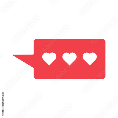Valentine's day. Icon. Communication by messengers of love.
