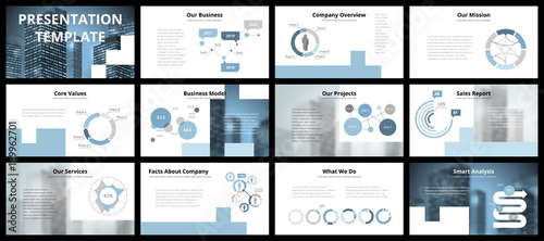 Business presentation templates