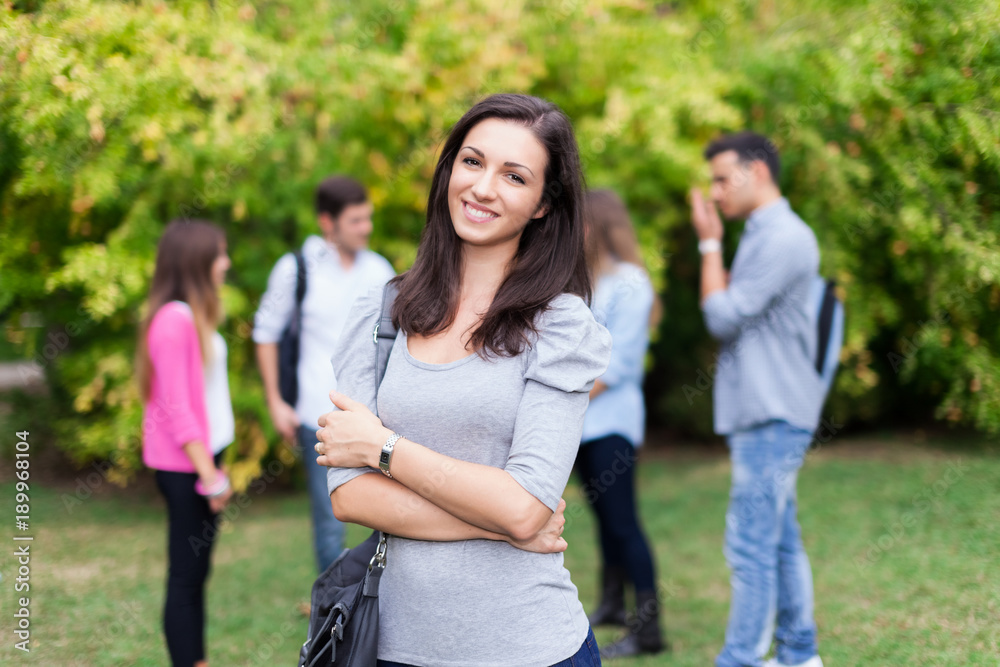 Smiling student portrait