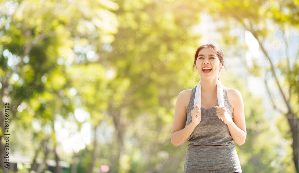 Beautiful Sport woman in sportswear running in the park. Healthy lifestyle and sport concept. Beautiful Sport woman in sportswear running in the park. Healthy lifestyle and sport concept.