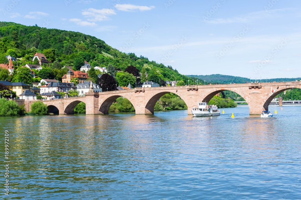 Fototapeta premium Alte Brücke Heidelberg