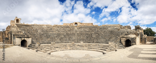 Africa, Tunisia, Dugga. Ancient Roman theater.