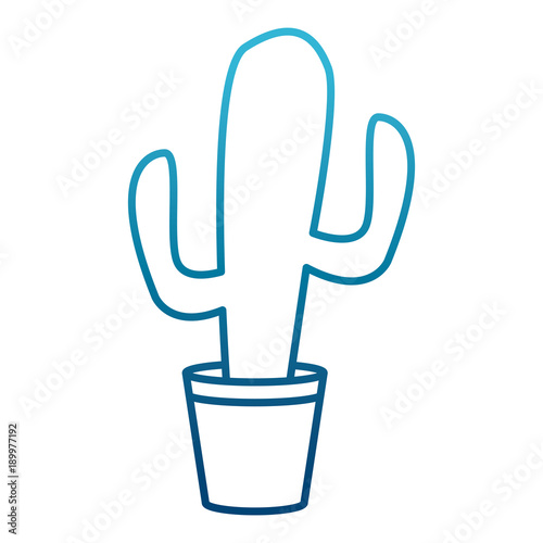 Cactus plant isolated icon vector illustration graphic design