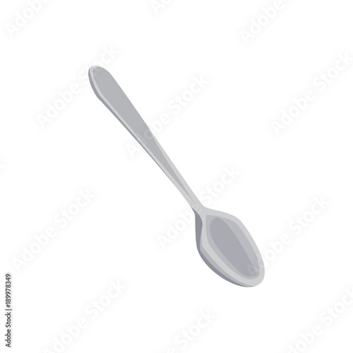 Spoon cutlery utensil icon vector illustration graphic design