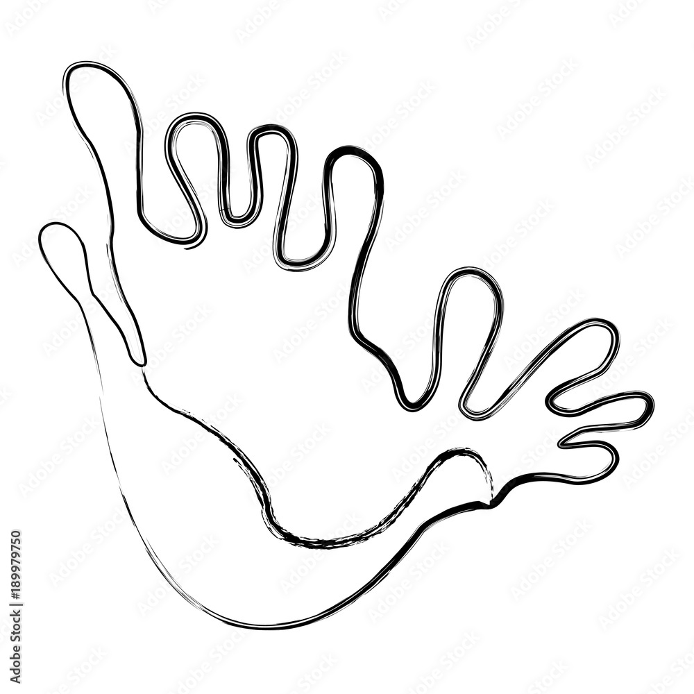 Obraz premium Chocolate splash isolated icon vector illustration graphic design