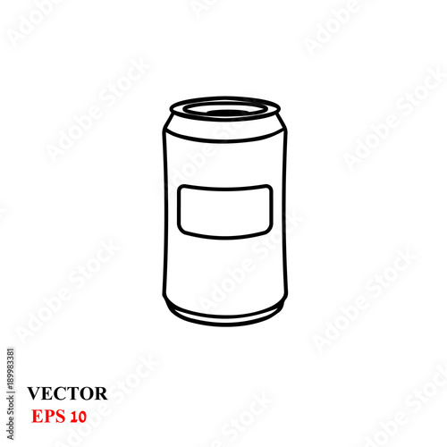 aluminum Bank. vector illustration