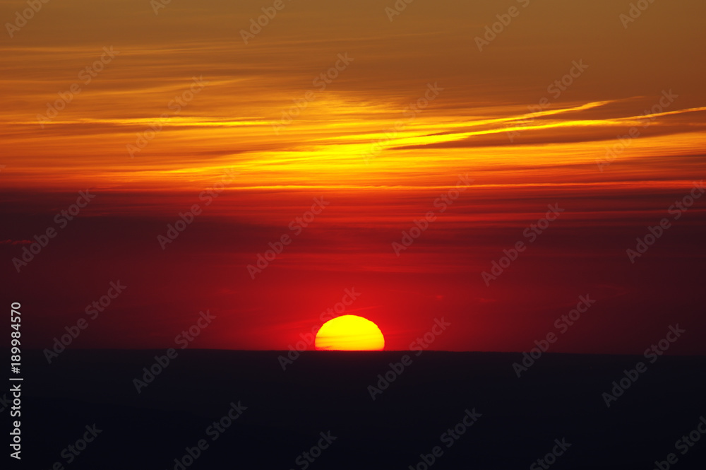 Sunset Babia Góra