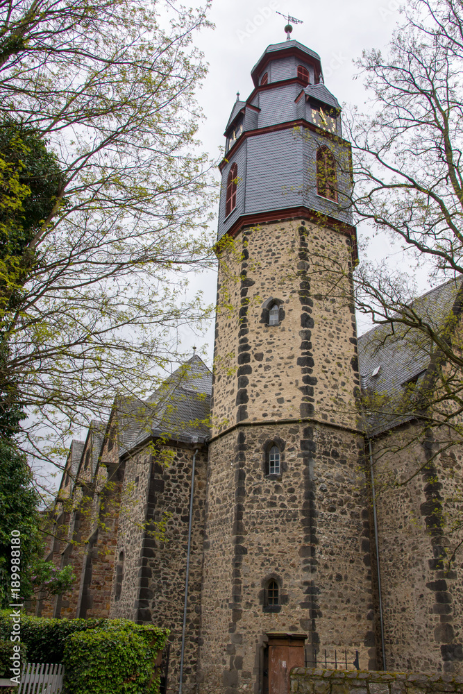 Turm der Markuskirche in Butzbach, Hessen