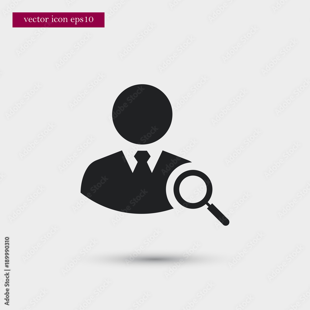 User icon simple vector sign User icon simple vector sign