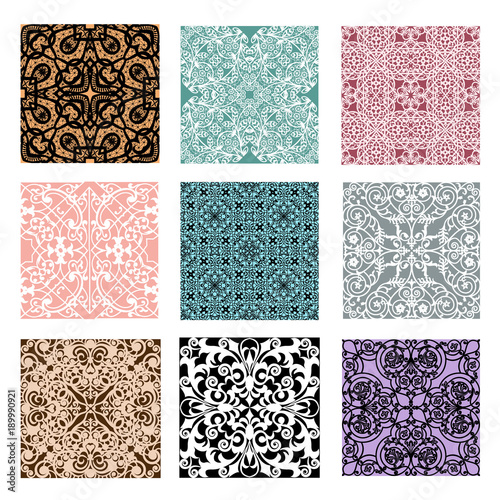 collection of lace patterns
