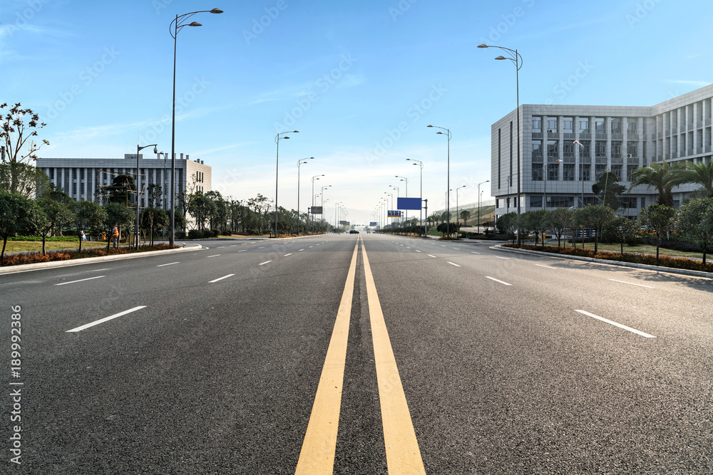 empty highway with cityscape and skyline of chongqing,China. empty highway with cityscape and skyline of chongqing,China.