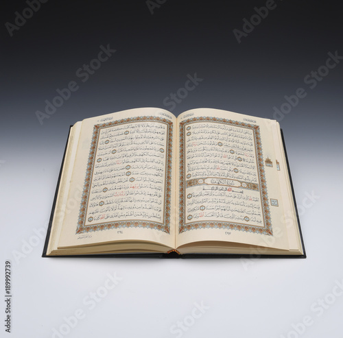 The Koran. The Quoran. Islamic Book photo