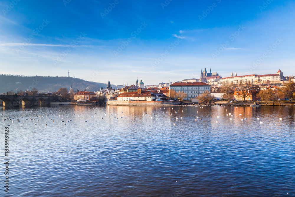 Panoramic View Of Prague - Czech Republic, Europe