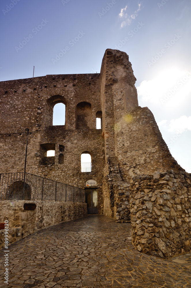 Castle of Morano Calabro, Pollino National Park, Italy