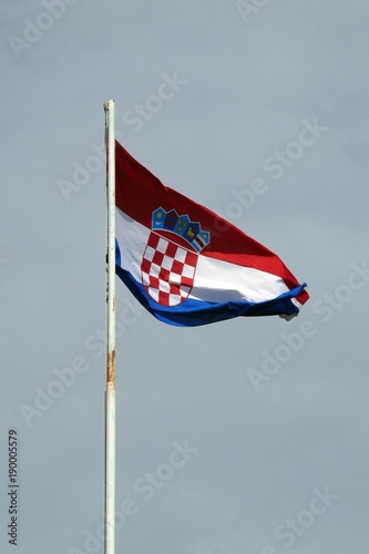 Kroatische Flagge photo