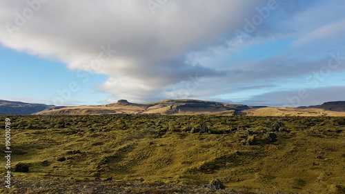 Islande paysage la nature à l' etat pur