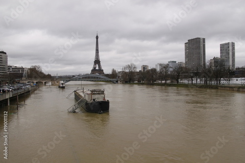 Crue de la Seine à Paris
