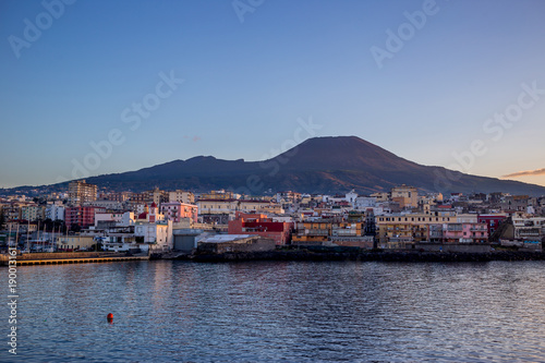 фотографія Volcano Vesuvius at dawn