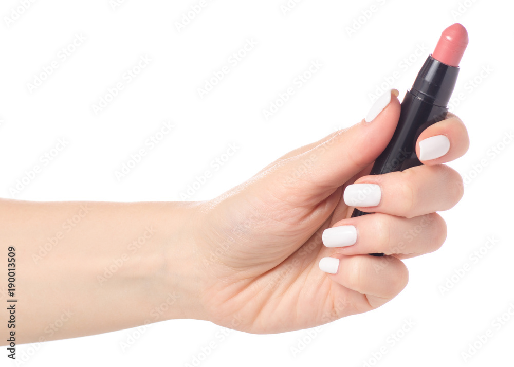 Lipstick in hand Lipstick in hand