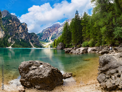 Pragser Wildsee, Dolomiten, Südtirol 