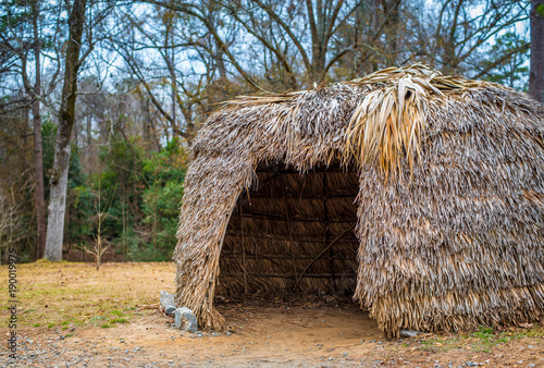 Native American Hut  photo