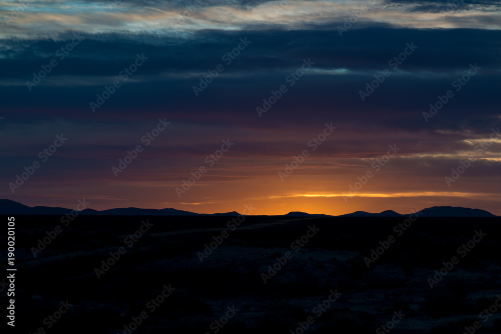 Sunrise in Central Nevada