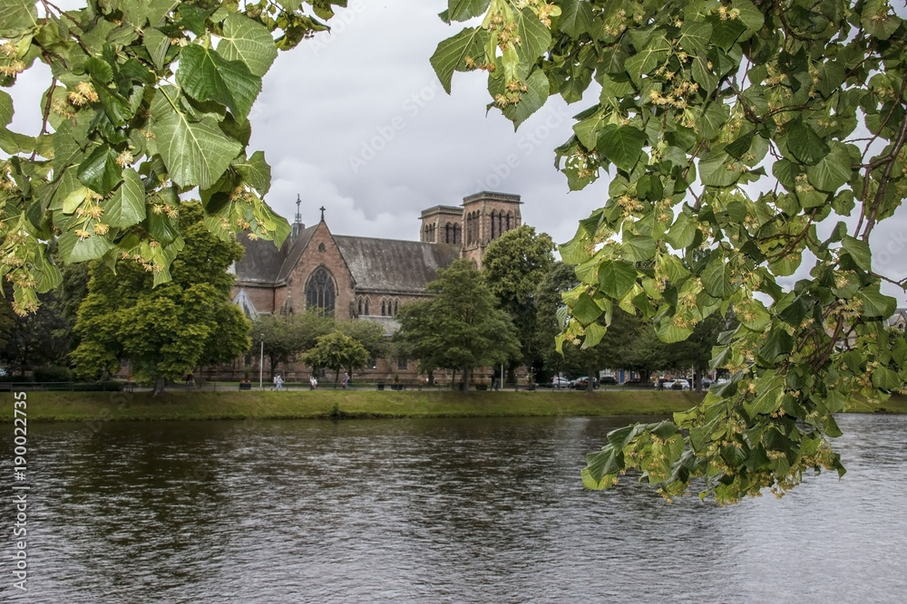 Inverness, Scottish Highlands. Scotland, United Kingdom. August 2016 Inverness, Scottish Highlands. Scotland, United Kingdom. August 2016