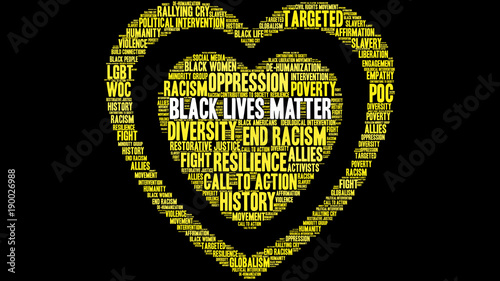 Black Lives Matter Word Cloud