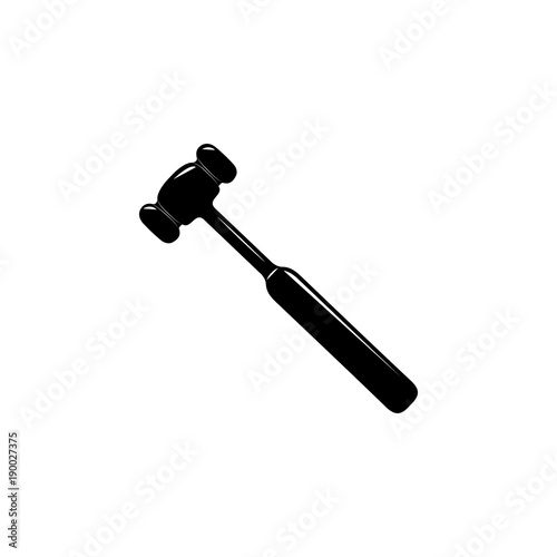 medical mallet icon. Element of medical instruments icons. Premium quality graphic design icon. Signs, outline symbols collection icon for websites, web design, mobile app