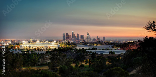 Los Angeles Skyline from Elysian Park