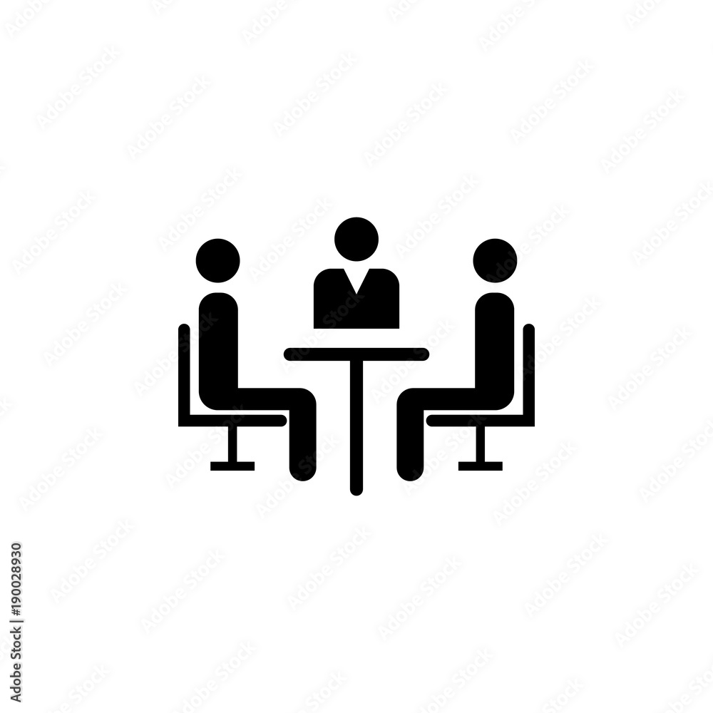 a business meeting icon. Element of finance for mobile concept and web apps. Illustration icon for website design and development, app development. Premium icon a business meeting icon. Element of finance for mobile concept and web apps. Illustration icon for website design and development, app development. Premium icon