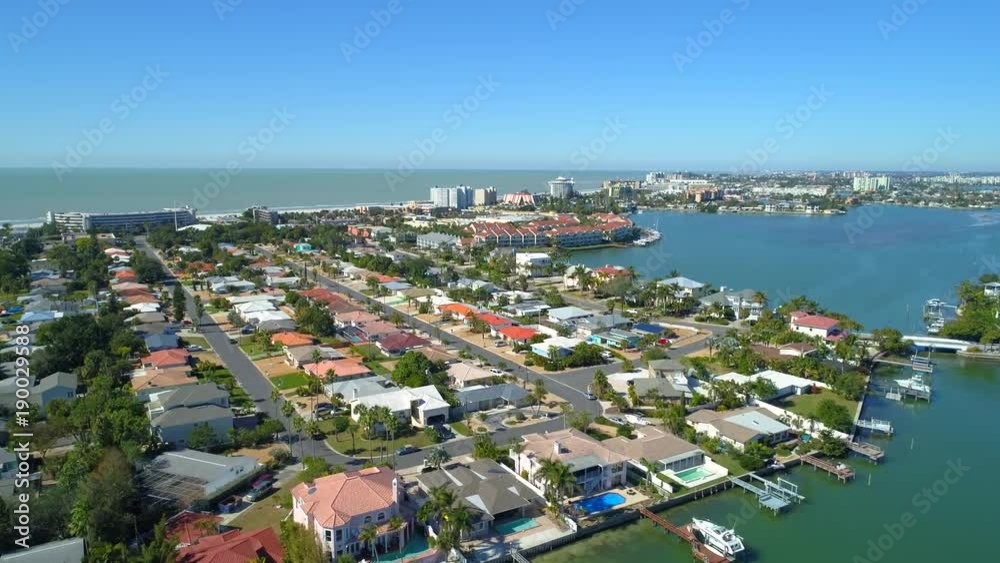 Drone footage homes in St Petersburg Florida real estate