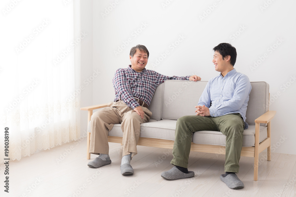 男性 親子 男性 親子