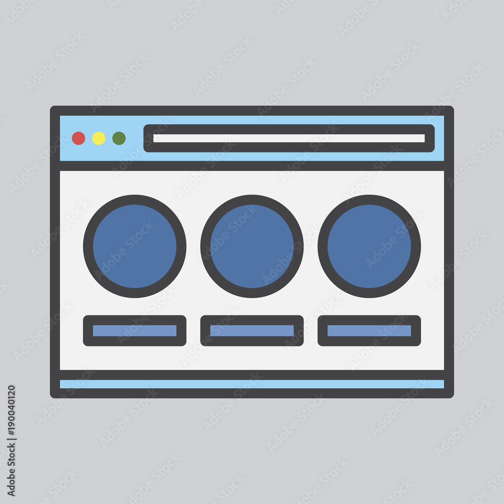 Illustration of technology icon Illustration of technology icon