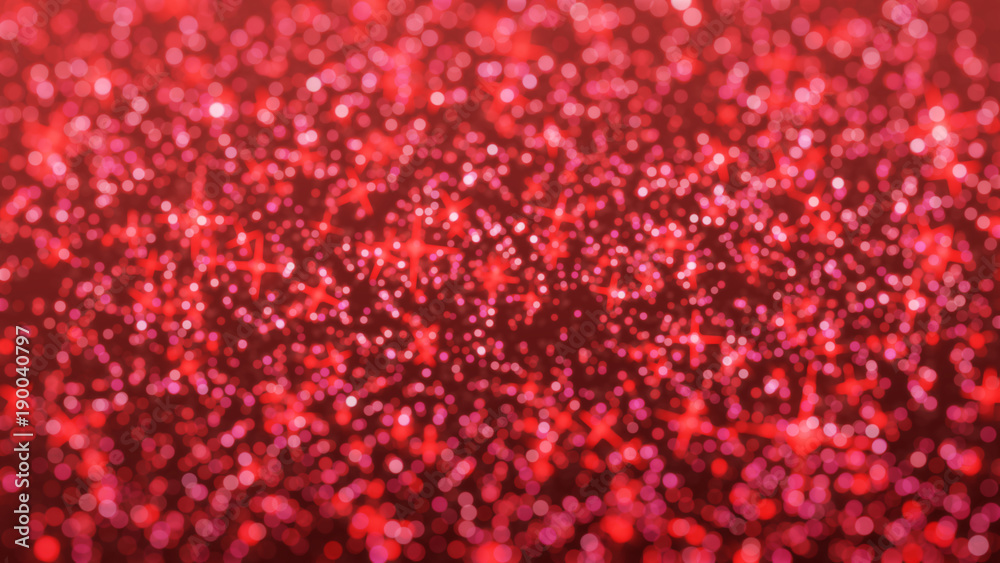 Out of focus background, Valentine's day, Hearts fly valentine blur  background, love valentine on red, Colorful hart on red pastel background,  light star on gradient radial effect Stock Illustration | Adobe Stock