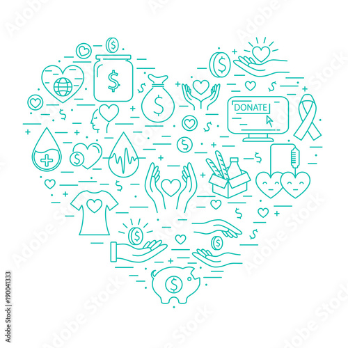 Donation banner template