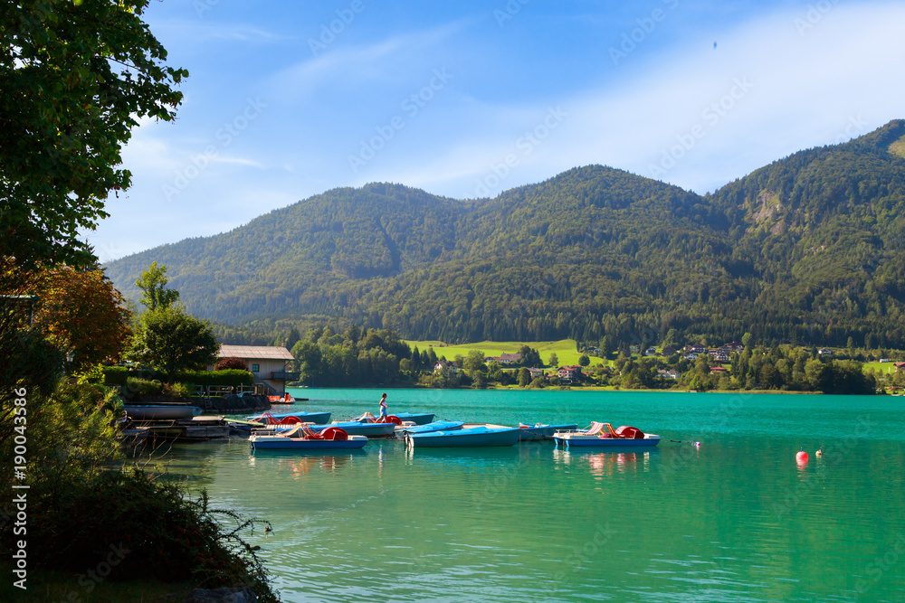 Lake Fuschlsee Fuschl am See in Austria