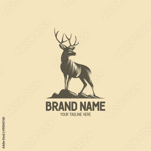 Deer Stood on The Hill Logo