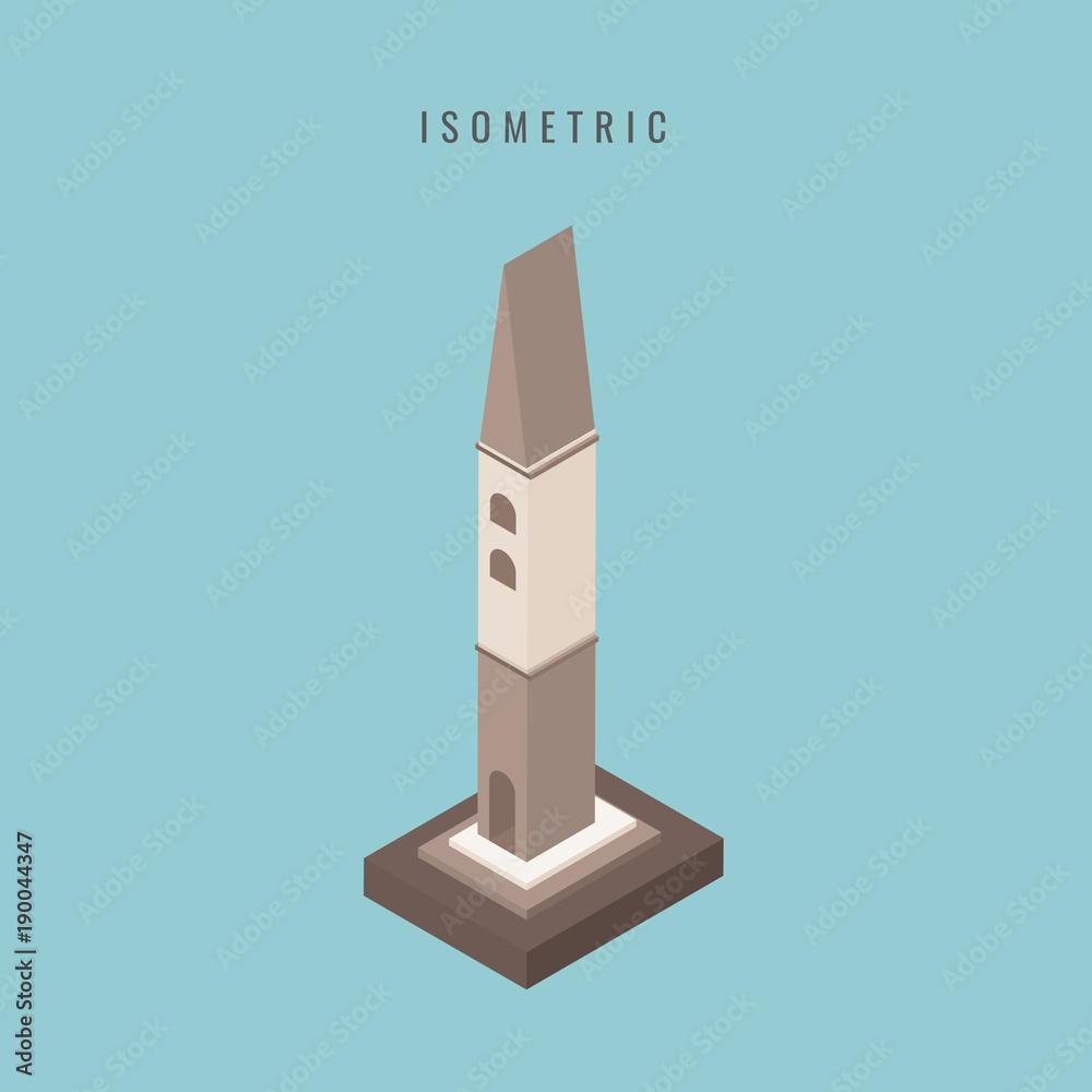 isometric. Castle. vector illustration. isometric. Castle. vector illustration.