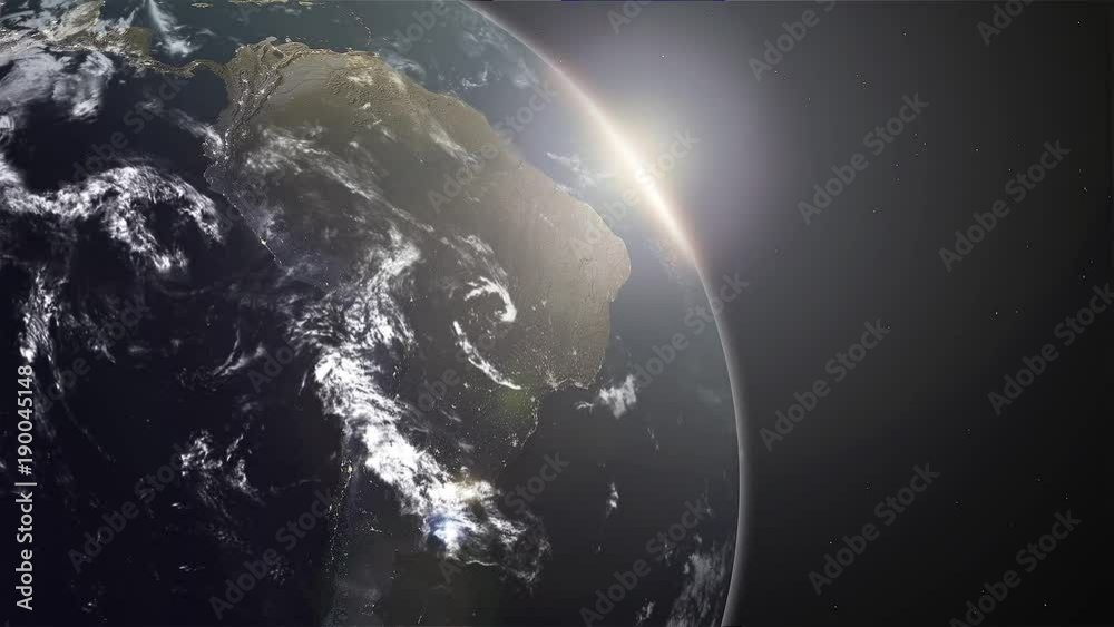 dawn of south america